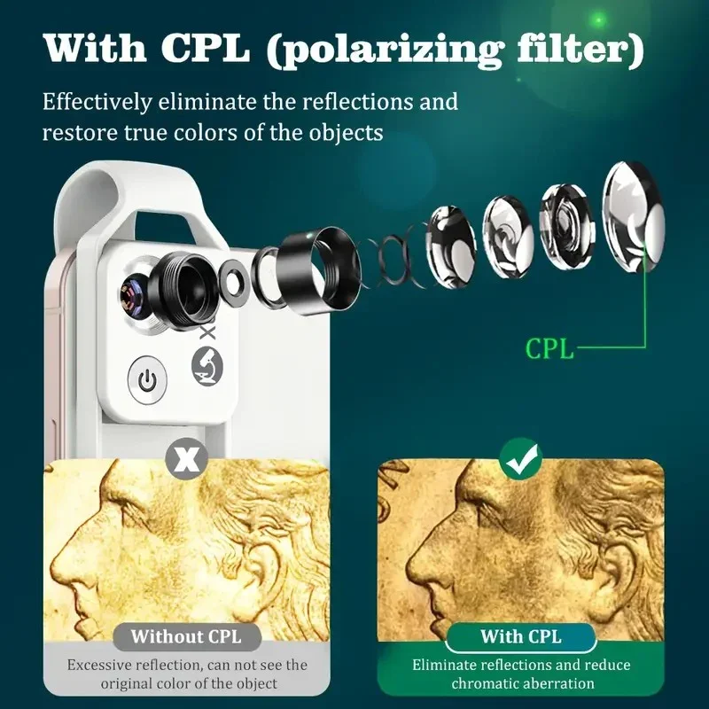 APEXEL 200X Phone Pocket Microscope - Image 5