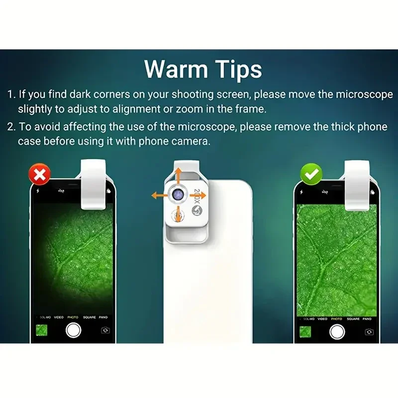 APEXEL 200X Phone Pocket Microscope - Image 7