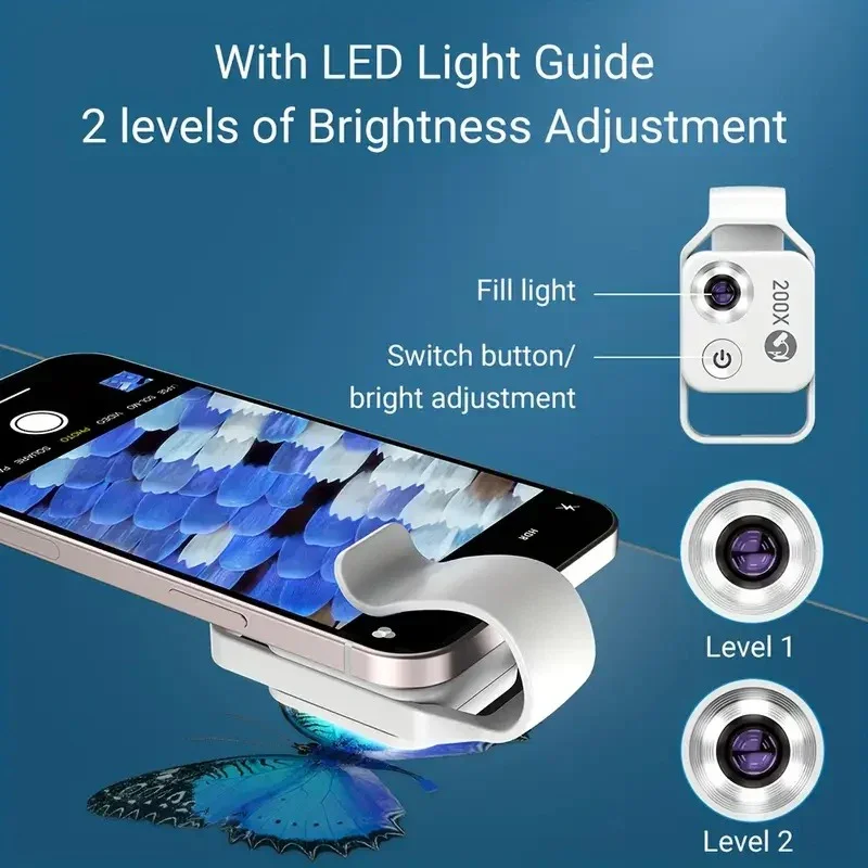 APEXEL 200X Phone Pocket Microscope - Image 9
