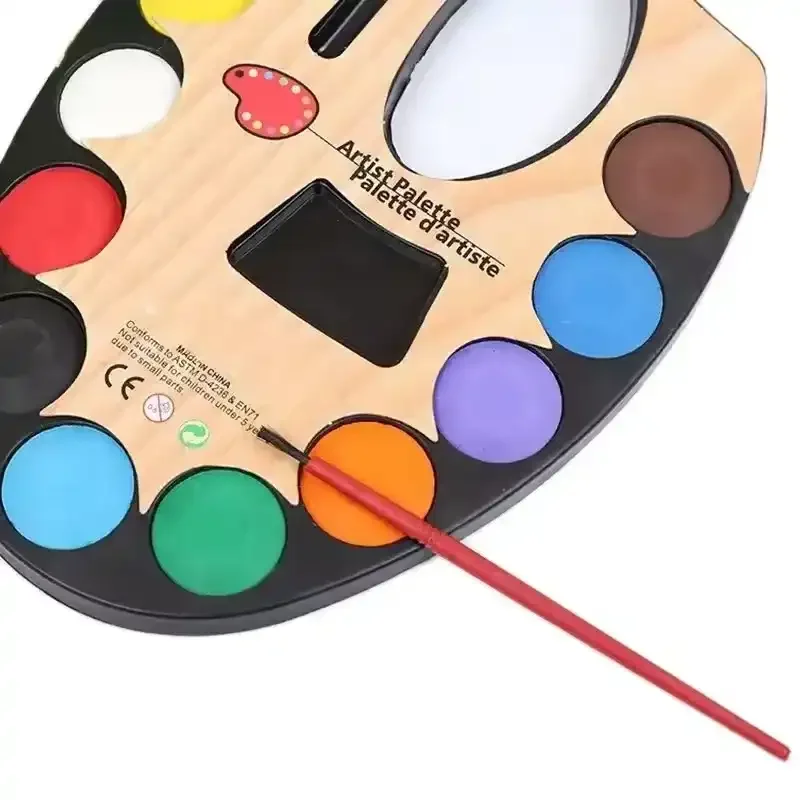 Artistic Watercolor Painting Palette (Set of 12) - Image 7