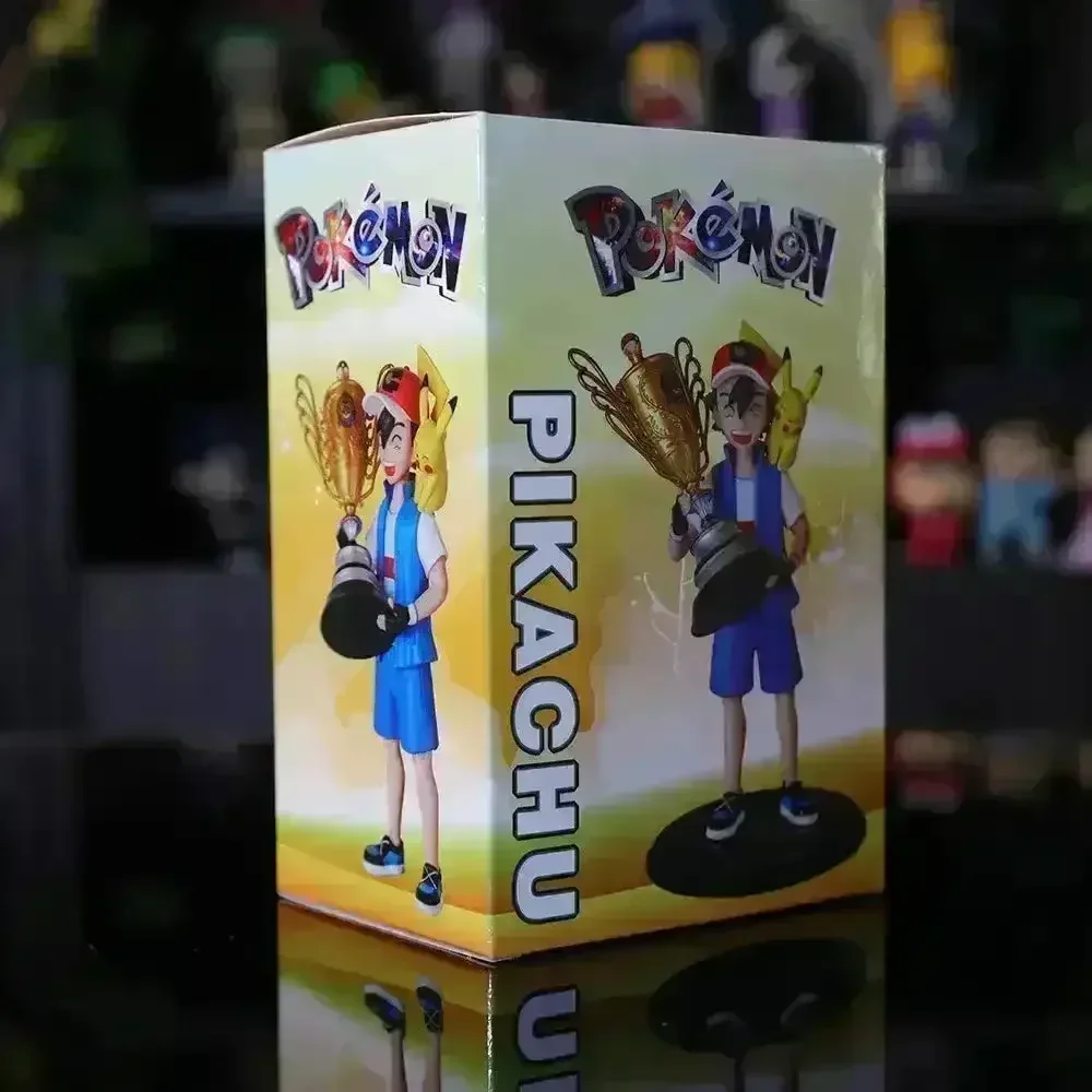 Ash & Pikachu Pokimoen Champions Figurine (18 cm) - Image 5