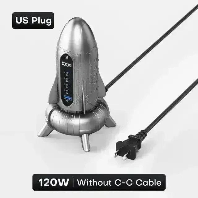 Asometech Rocket 120W GaN Fast Charging Station - Image 7
