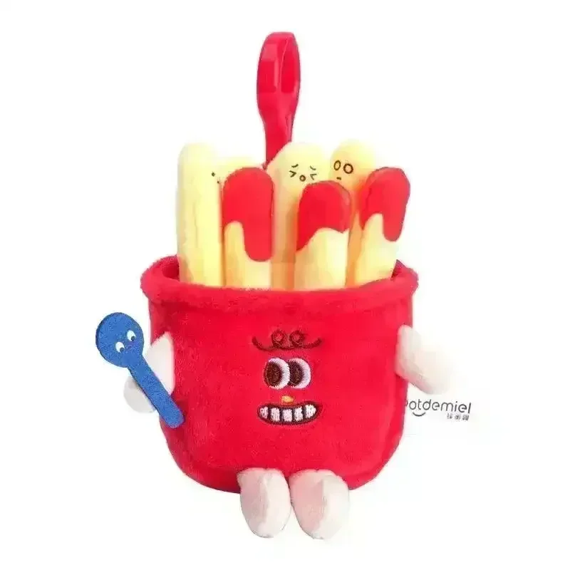 Assorted Plush Snacks Keychain - Image 8