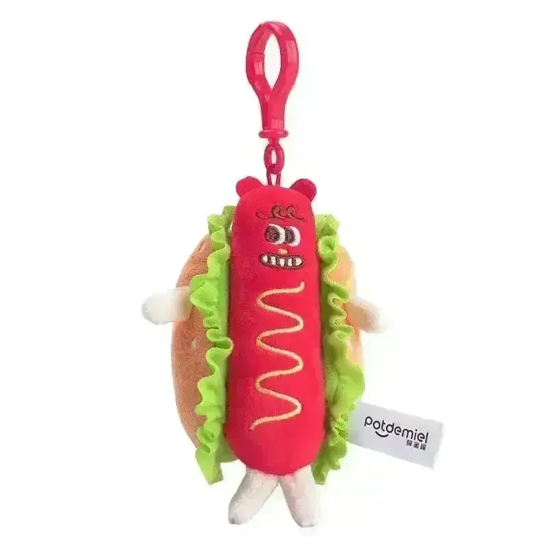 Assorted Plush Snacks Keychain - Image 9