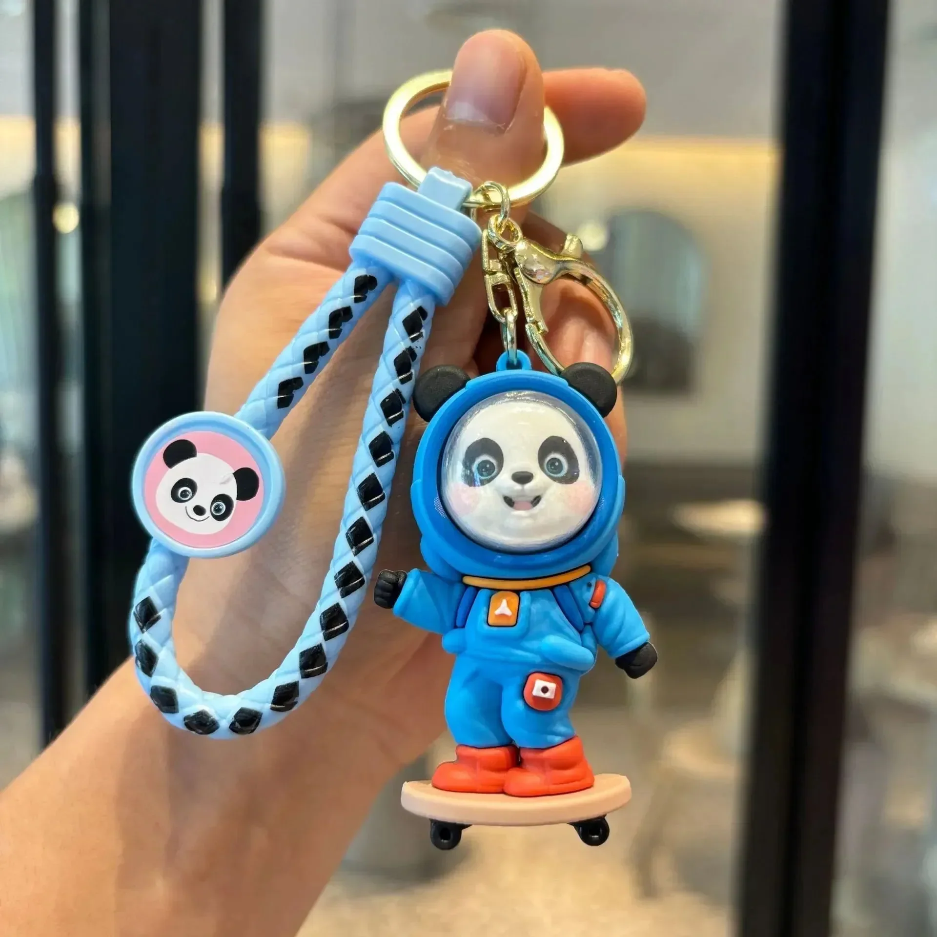 Astro Panda 3D Keychain - Image 5