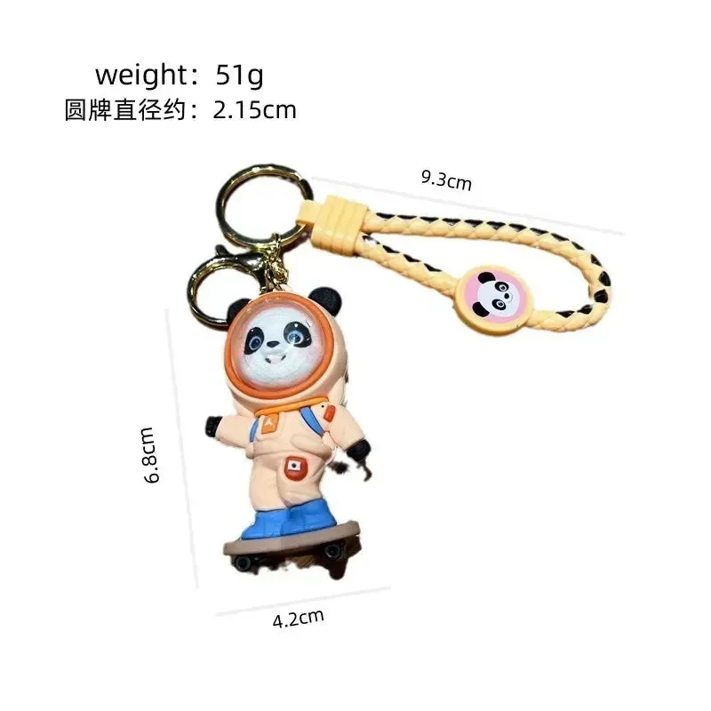 Astro Panda 3D Keychain - Image 7