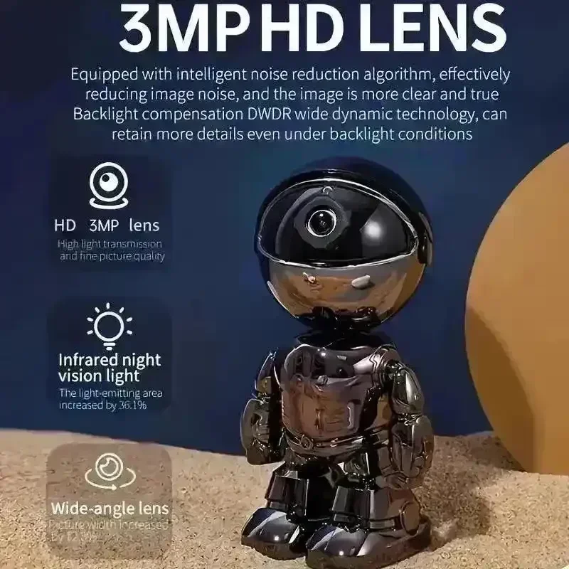Astronaut Robot Pet Home Camera - Image 4