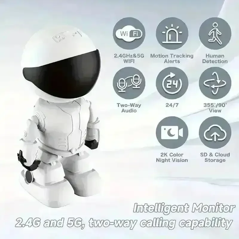 Astronaut Robot Pet Home Camera - Image 9