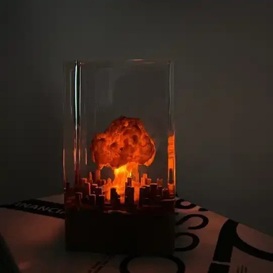 Atomic Glow Mushroom Cloud Lamp - Image 3