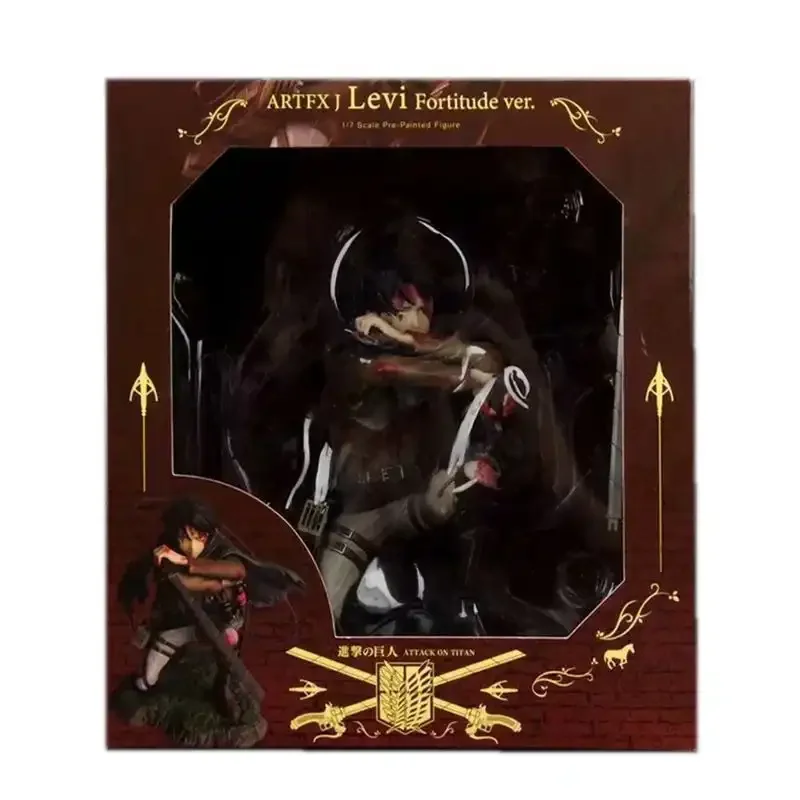 Attack on Titan Levi Battle Scene Figurine (18 cm) - Image 5