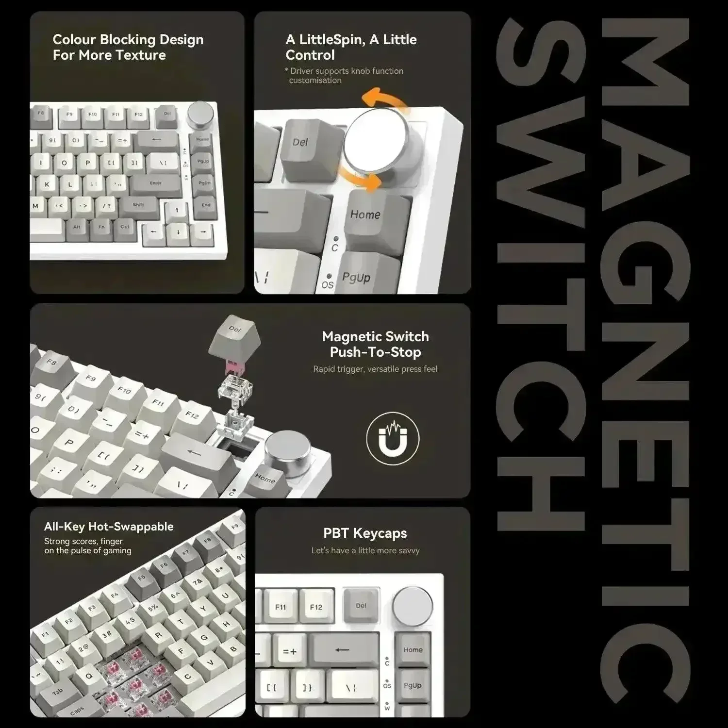 Attack Shark K85 Wireless Mechanical Keyboard - Image 2