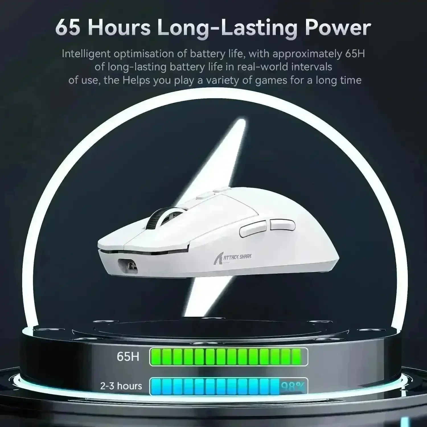 Attack X6 Lightweight Wireless Gaming Mouse - Image 3