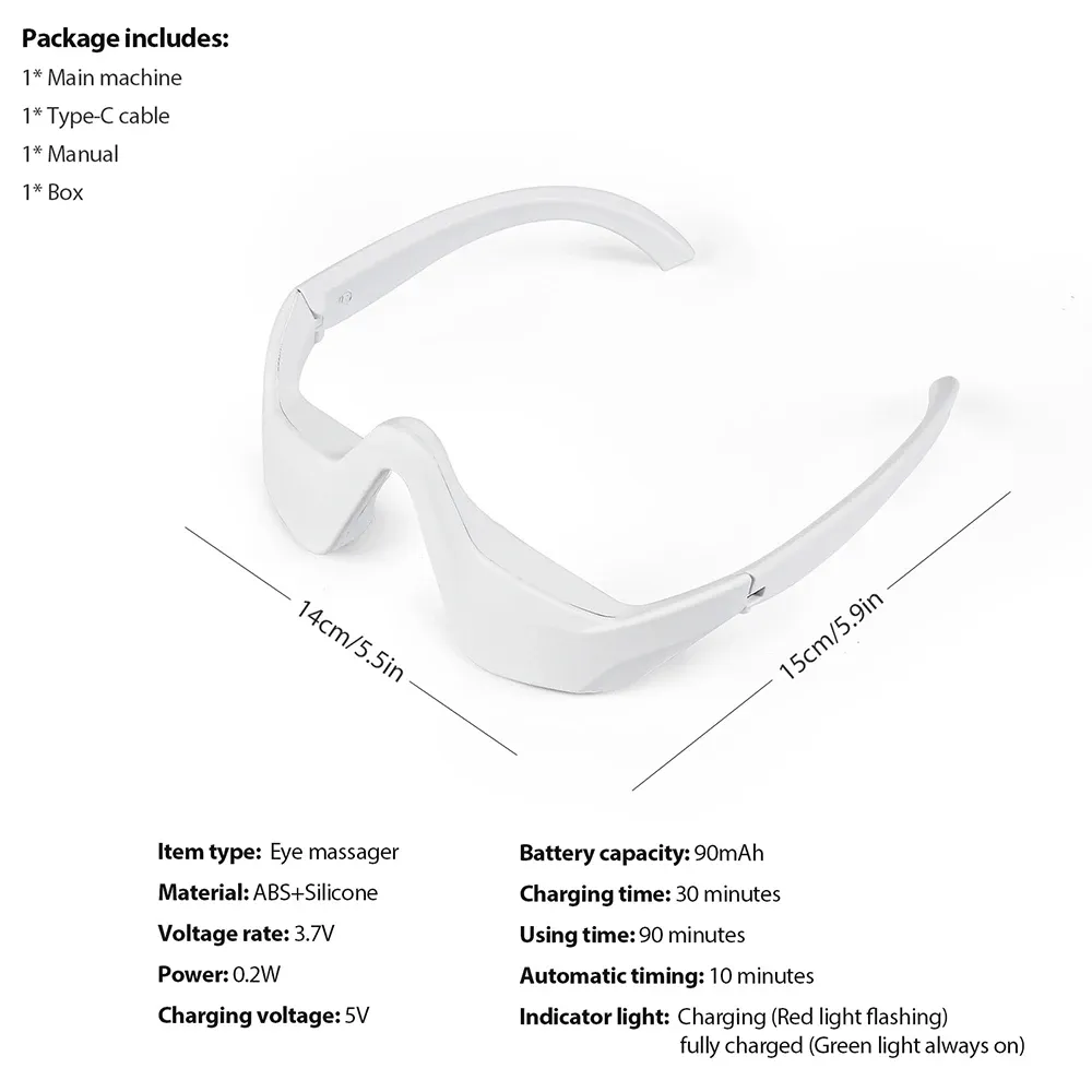 Aura Vision Red Light Therapy Eye Mask - Image 17
