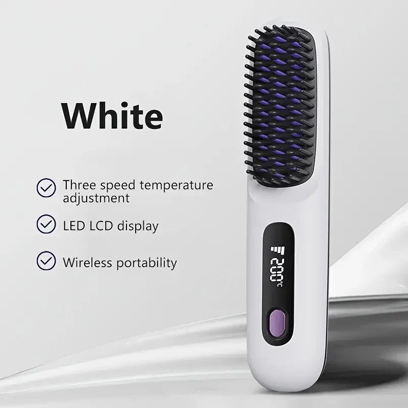 AuraGlide Wireless Straightening Brush - Image 10