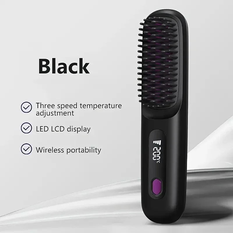 AuraGlide Wireless Straightening Brush - Image 11