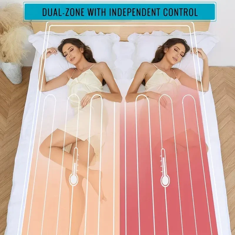 AuraWarmth Diamond Heat Mattress Pad - Image 6