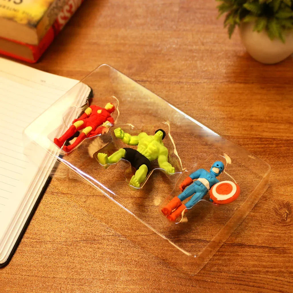 AVNGRS Clean Slate Heroes Eraser (Set of 3) - Image 5