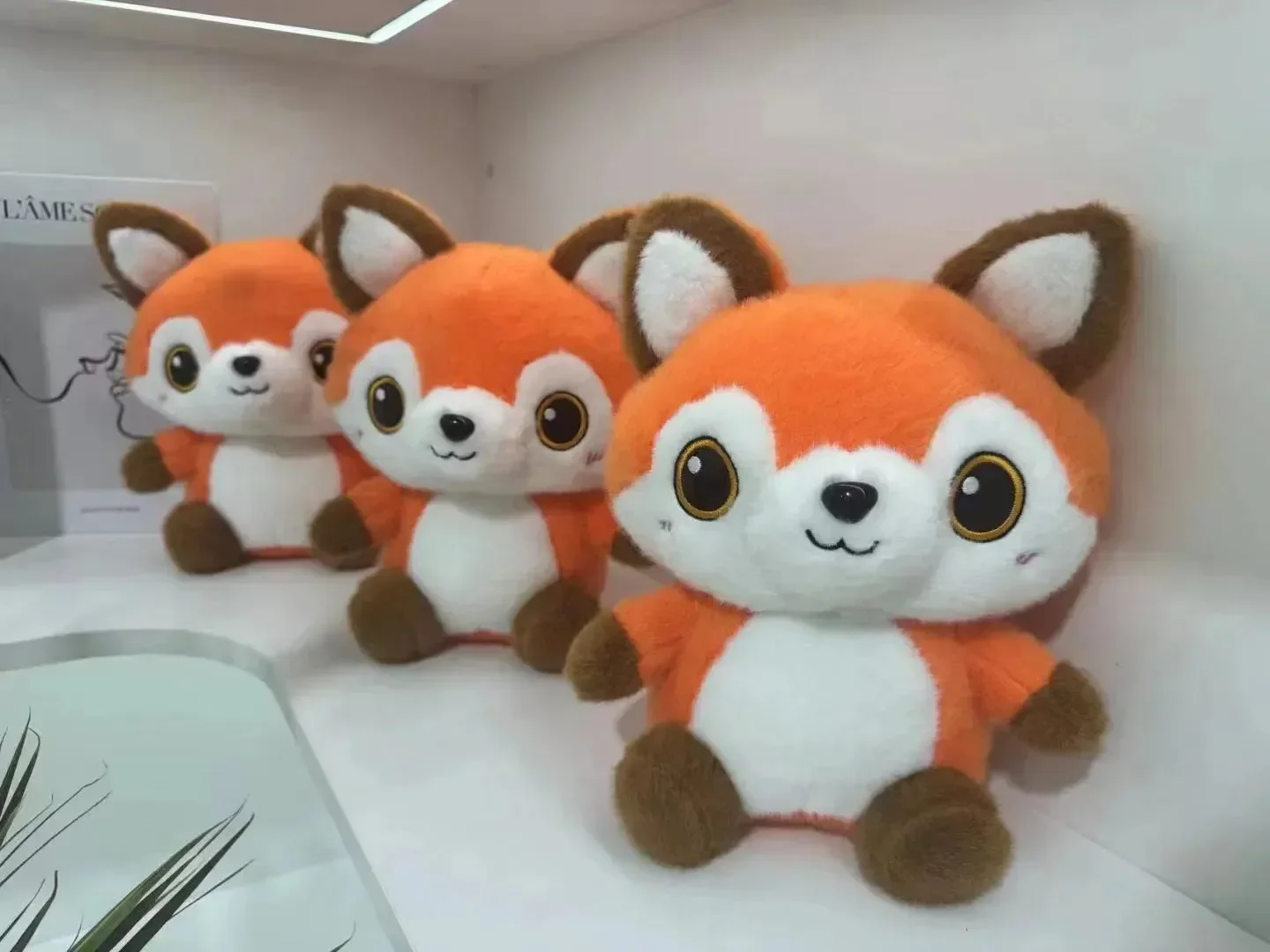 Baby Fox Cuddling Plushie (25 cm) - Image 2