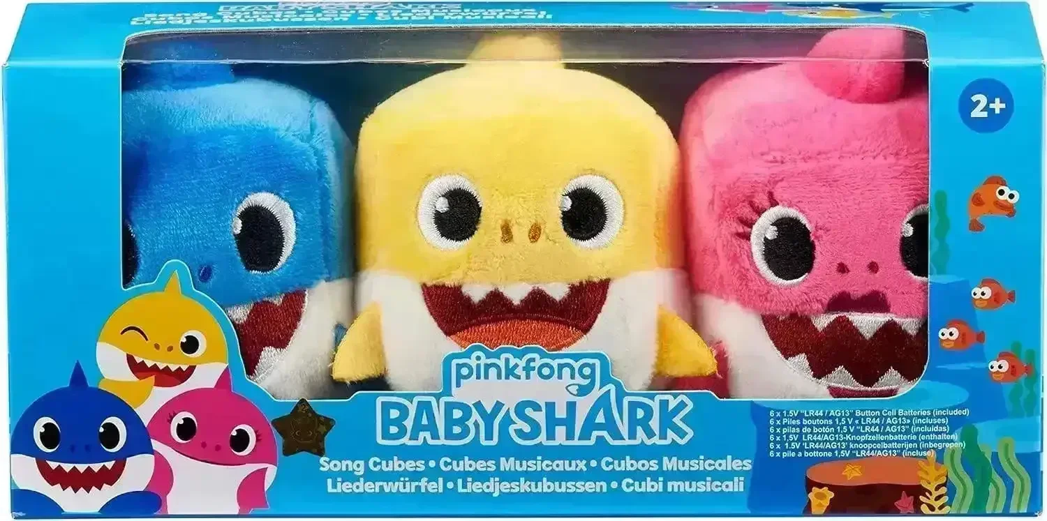 Baby Shark Singing Cube Plushie - Image 9