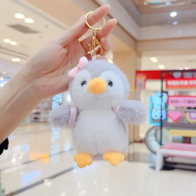 Backpack Penguin Plush Keychain - Image 7