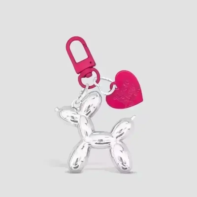 Balloon Heart Punk Dog Keychain - Image 14