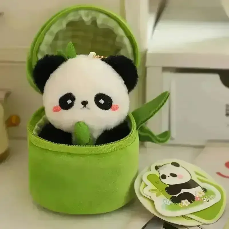 Bamboo Panda Plush Keychain - Image 7