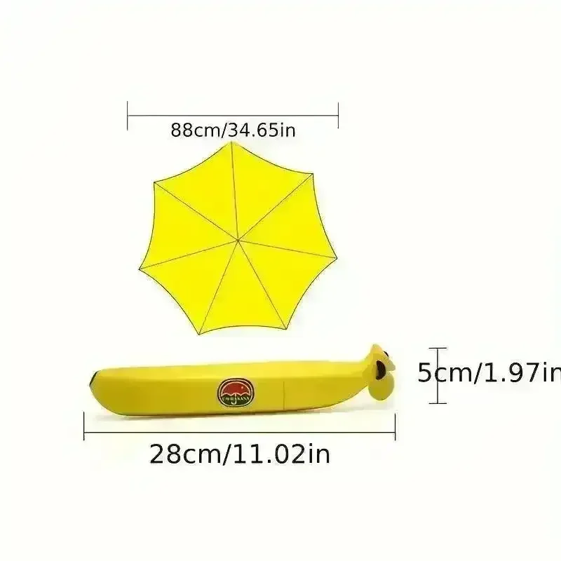Banana Shaped Creative Umbrella - Image 11