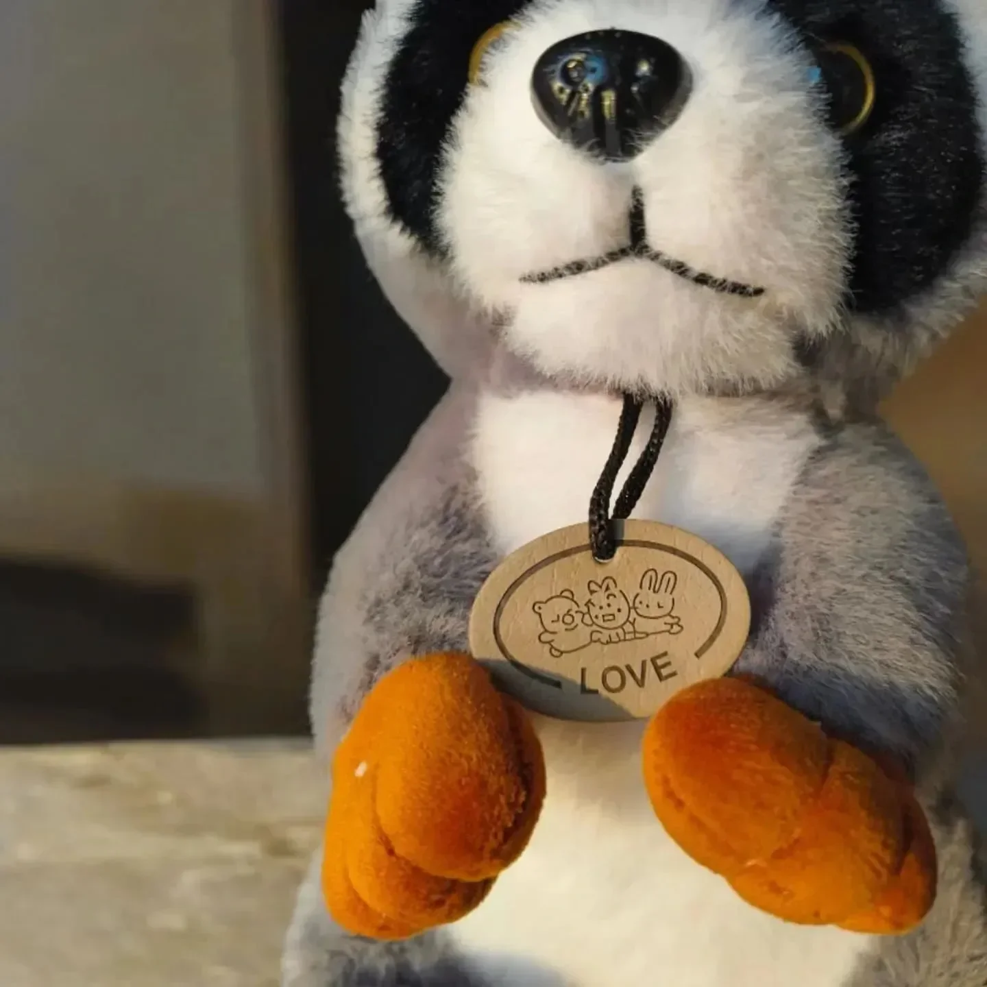 Bandit Buddies Raccoon Plush Toy (40 cm) - Image 5