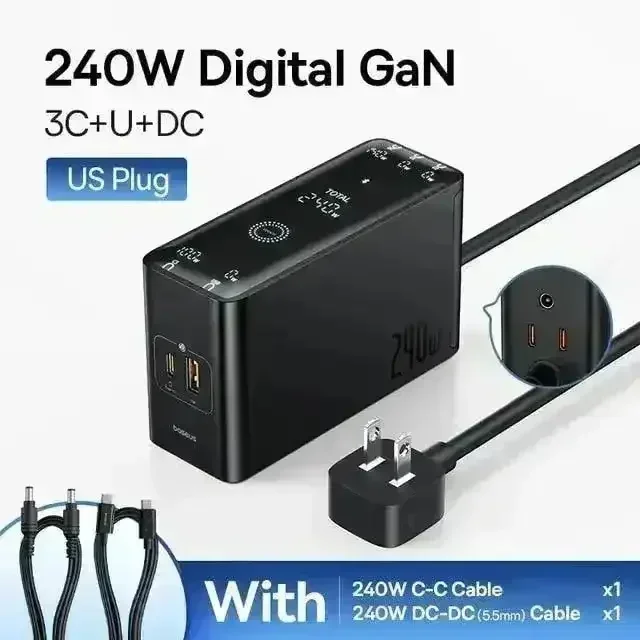 Baseus GaN 240W Ultimate Monster Charger - Image 12