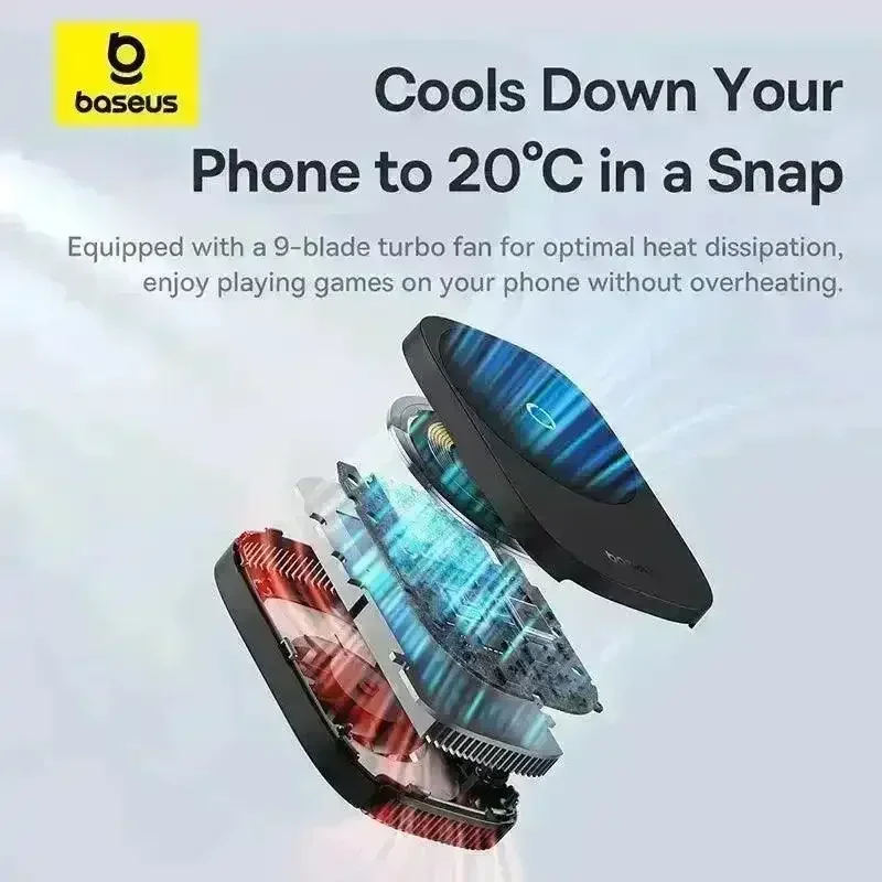 Baseus Magnetic Phone Cooler Power Bank - Image 2