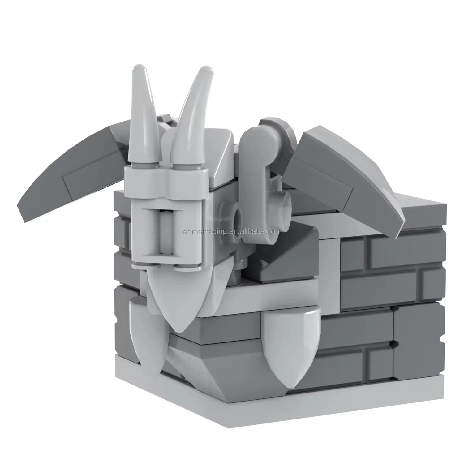 Bat Knight Stand Building Blocks (40 Pcs) - Image 5