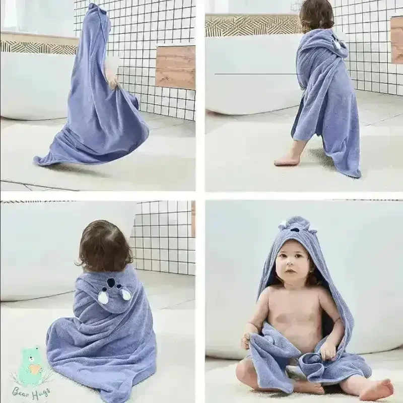 Bear Cub Baby Hooded Towel - Image 3