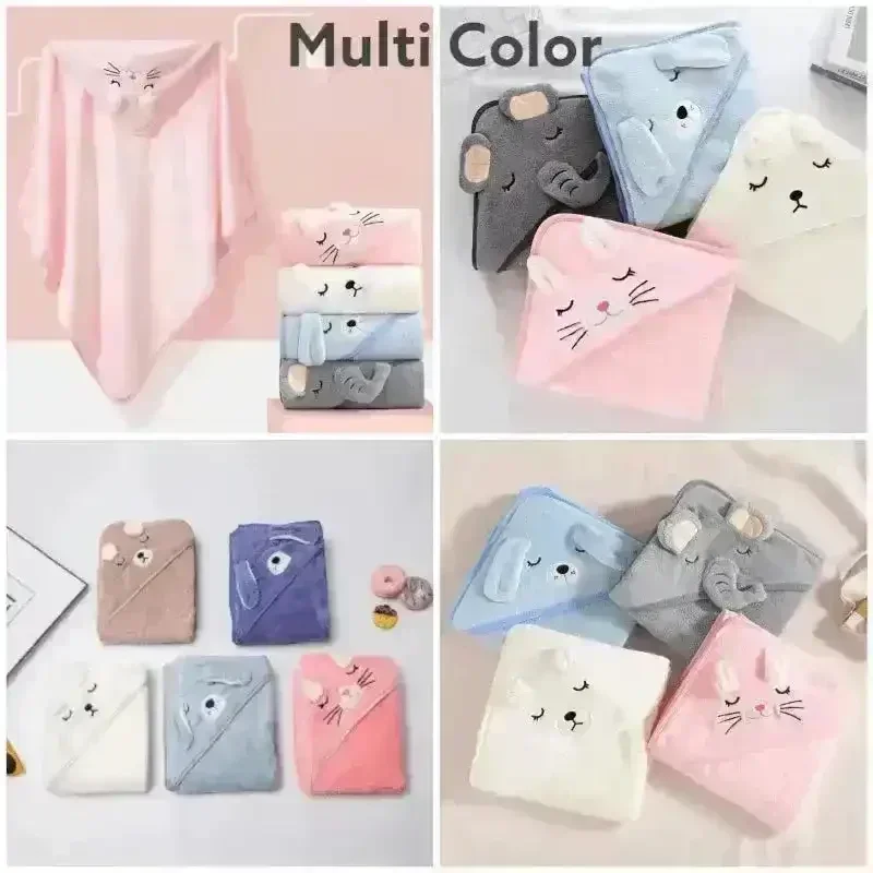 Bear Cub Baby Hooded Towel - Image 3