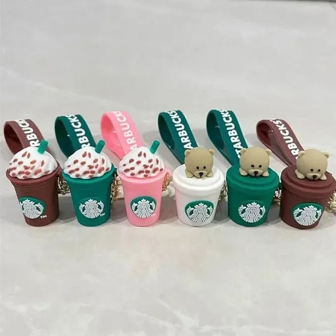 Bear-ista Brews Starbucks Cup Keychain - Image 3