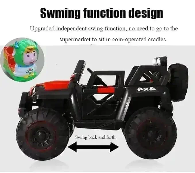 Big Size Battery Operated Ride On Kids Jeep - Image 8