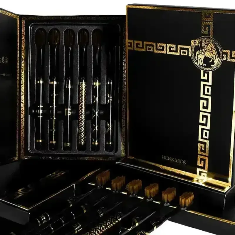 Black Gold Luxury Toothbrush Set - Image 5