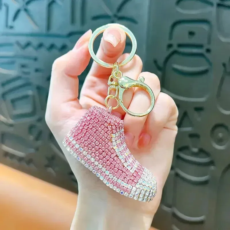 Bling Kicks Rhinestone Sneaker Keychain - Image 6