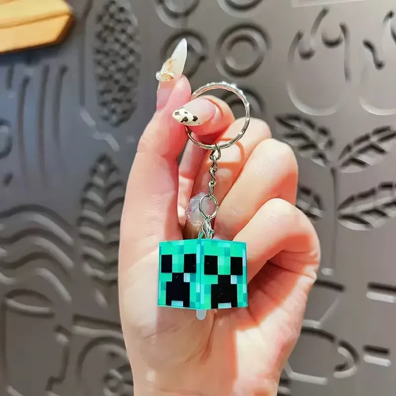 Minekraft Block Beacon LED Keychain - Image 11