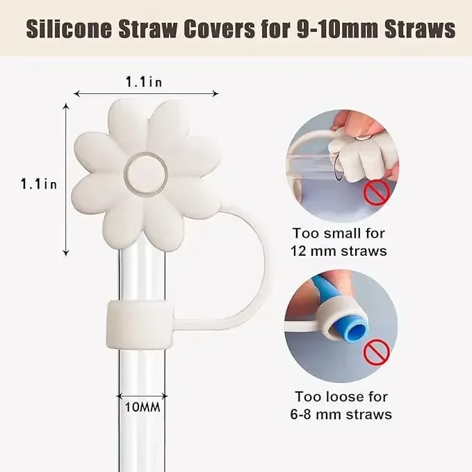 Bloom Flower Straw Topper For 30 oz/40 oz Tumblers - Image 10