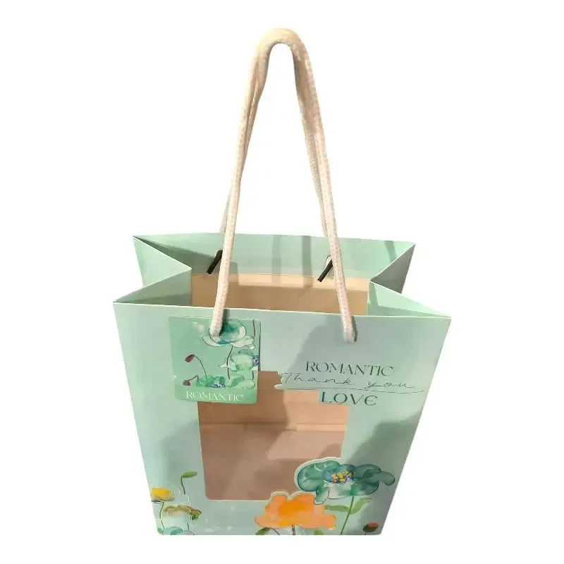 Blooming Love Paper Gift Bag - Image 5