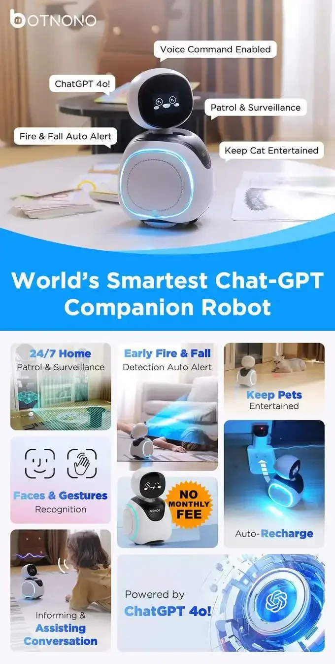 Botnono AI Smart Home Robot - Image 11