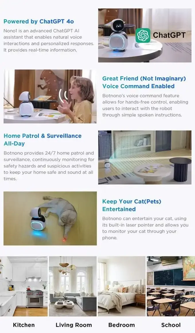 Botnono AI Smart Home Robot - Image 16