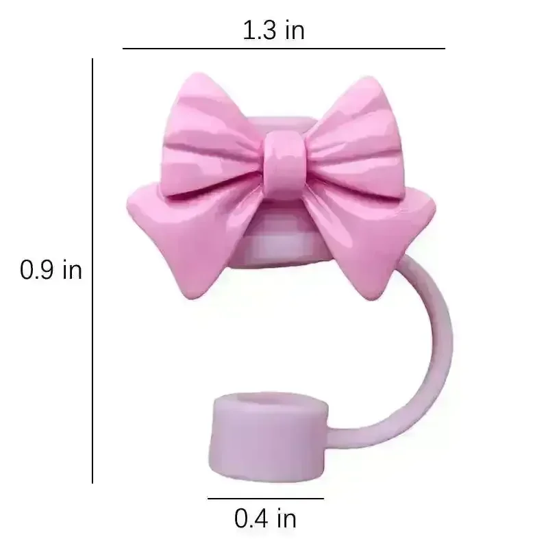 Bow Knot Silicon Straw Cap for Stanley Cup - Image 13