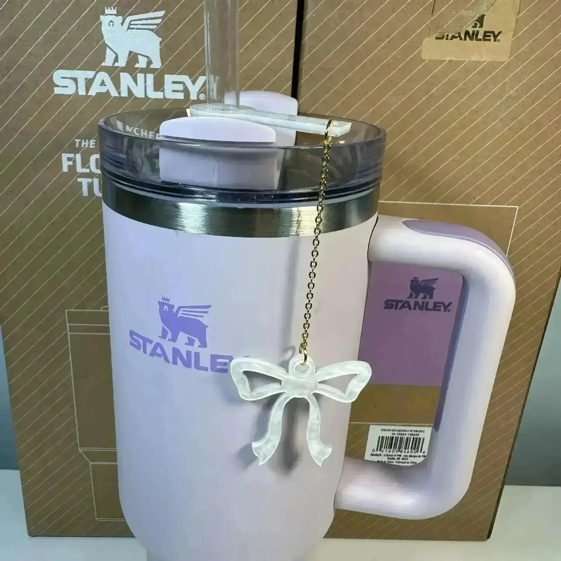 Bow-Shaped Straw Pendant for Stanley Cup - Image 9