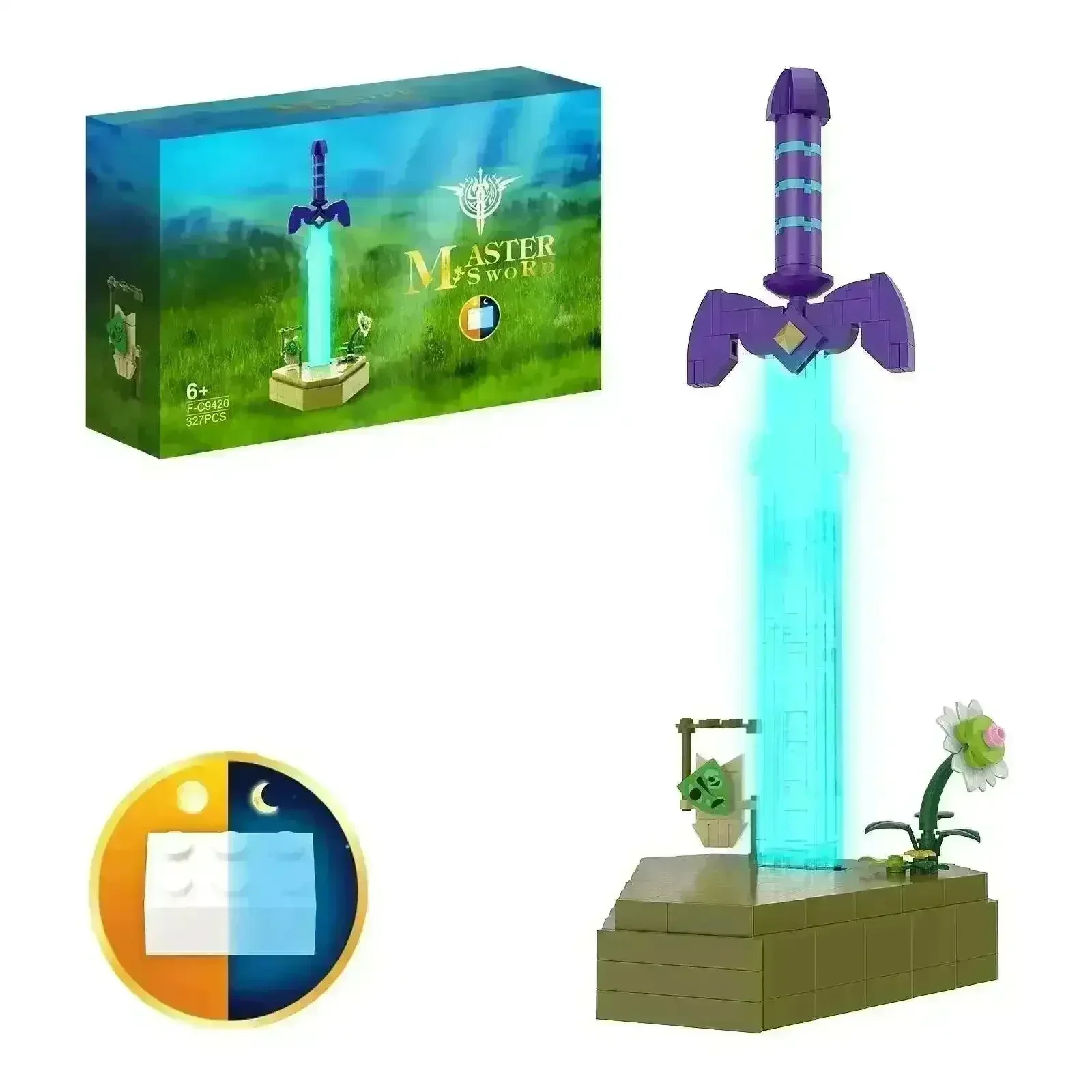 Breath of the Wild Luminous Master Sword Building Blocks - Image 3