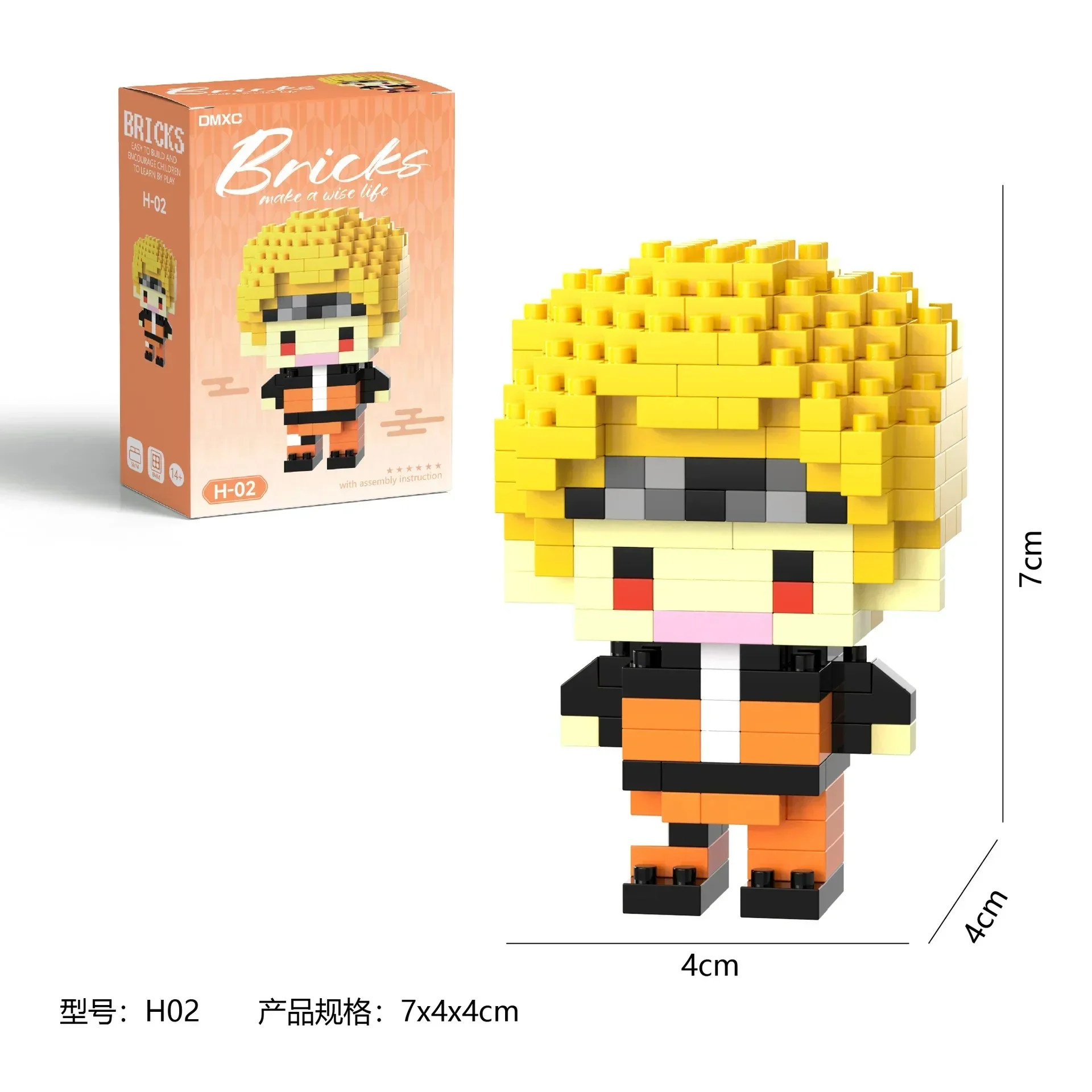 Bricks Anime Themed Micro Building Blocks - Image 22