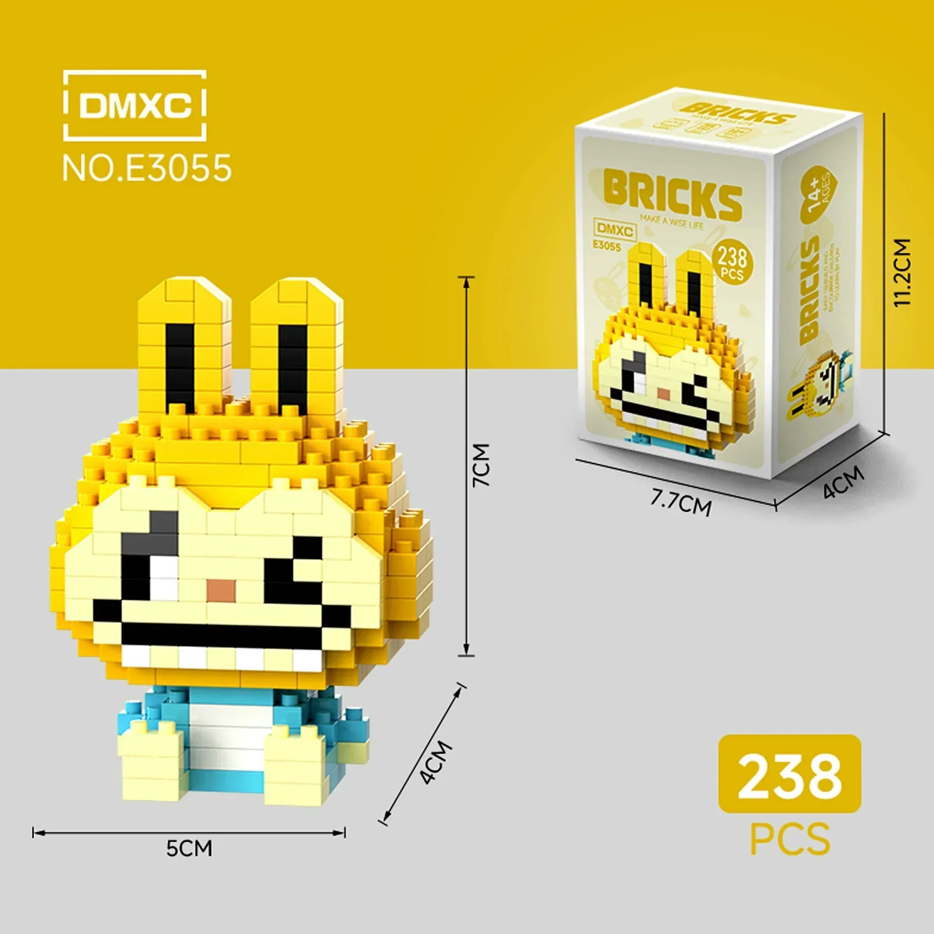 Bricks Labubu Micro Building Blocks - Image 10