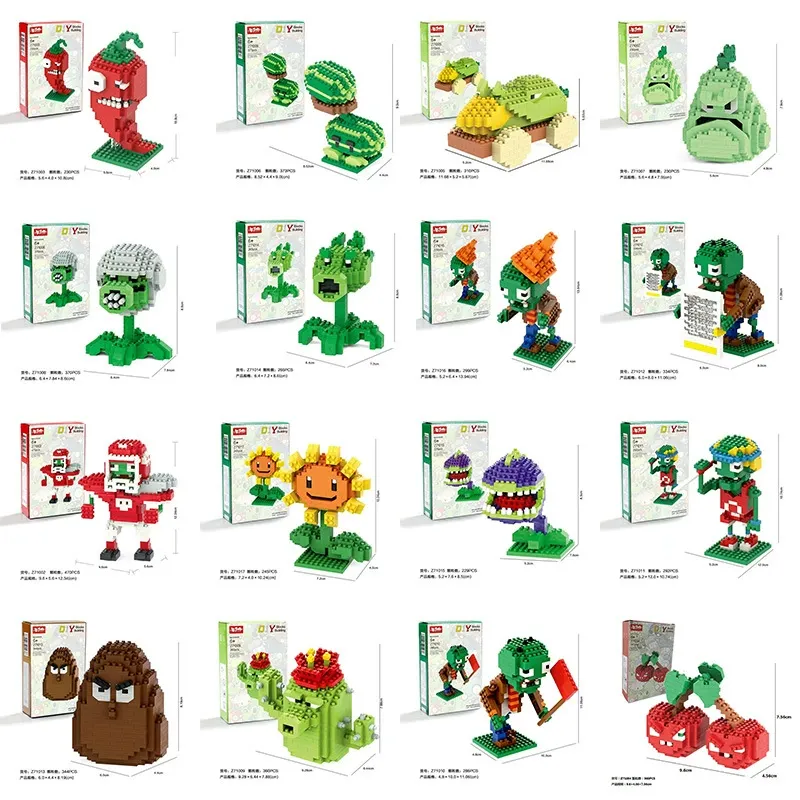 Bricks Plants vs Zombies Building Blocks