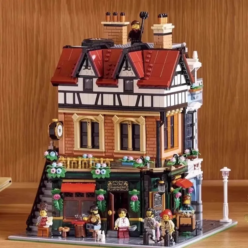 British Street Tudor Corner Building Blocks (3,266 Pcs) - Image 2