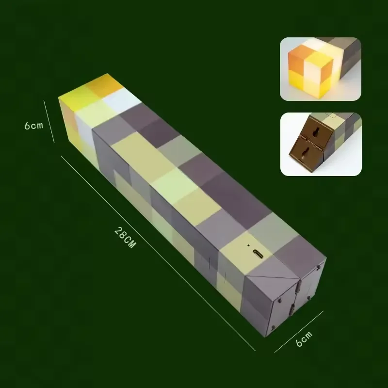 Brownstone Minecraft Torch Night Light - Image 15